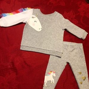 Carter’s unicorn infant outfit